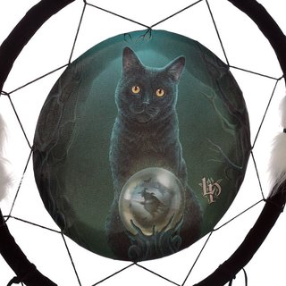 Dreamcatcher Traumfänger Katze Rise of the Witches Cat by Lisa Parker