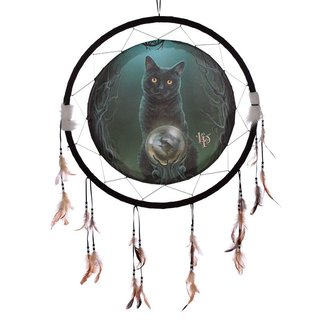 Dreamcatcher Traumfänger Katze XXL "Rise of the Witches Cat" by Lisa Parker