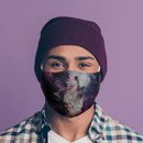Alltagsmaske Mund-Nasen-Bedeckung Wolf Lisa Parker